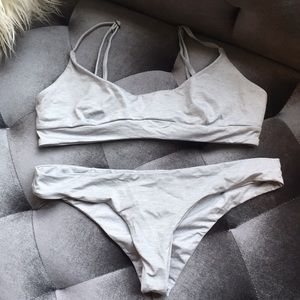 Rip curl grey swimsuit